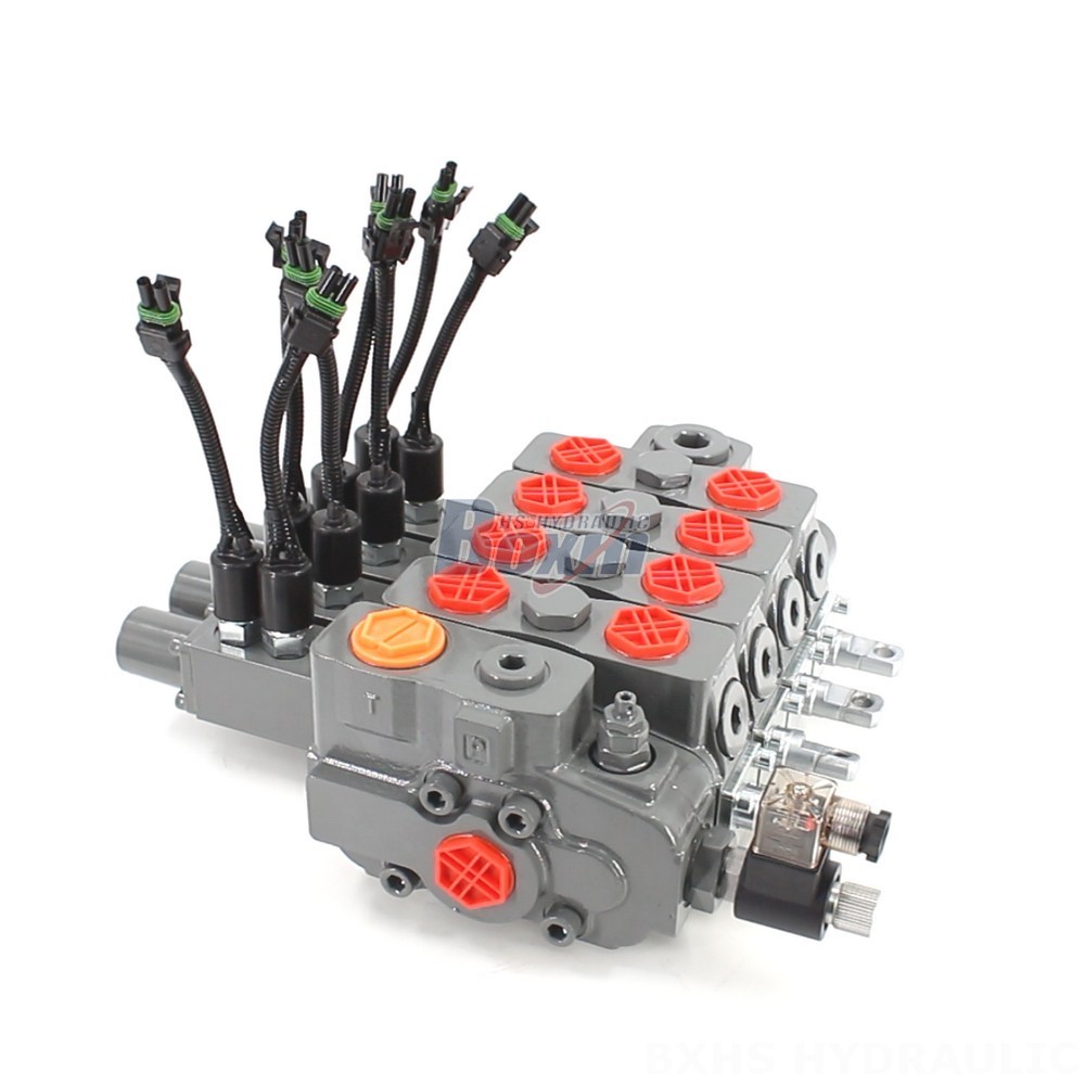 HSDLS180 Electric Unloading Valve: Distributors & Wholesalers Wanted - 4-Spool Sectional Valve main image